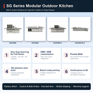 Commerciale barbecue griglia in acciaio inox per la vendita a doppia faccia da cucina modulare europeo bbq - Product Image 5