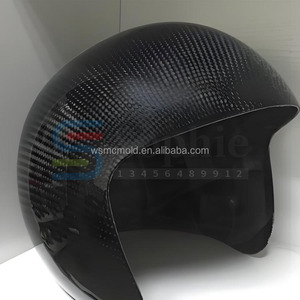Moule de casque de sécurité pour sports de plein air en fibre de carbone Moulage par compression Moule de coque de casque de moto en fibre de carbone - Product Image 3