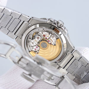 นาฬิกาข้อมือกลไกอัตโนมัติสำหรับผู้ชายสายสแตนเลสหน้าปัดเพชร36มม. สไตล์ธุรกิจแฟชั่น - Product Image 5