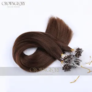 2024 Best Selling European Virgin Human Hair Micro Loop Hair Hair Extensions For Women