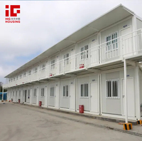 Maisonnette de luxe portable de haute qualité, appartement facile à assembler, hôtel préfabriqué modulaire, structure en acier, immeuble de bureaux