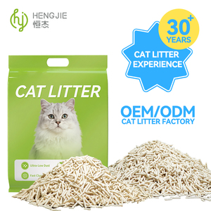 Litière pour chat au tofu à formule personnalisée, biodégradable, écologique, hautement absorbante, légère, vente en gros d'usine - Product Image 1