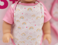 Poupée Bébé Réaliste en Plastique de 16 Pouces, Corps Solide, avec Fonctions de Pleurs, de Boissons et d'Humidification, Jouet DIY pour Jeu de Rôle, Meilleure Vente
