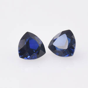 อัญมณีหลวม5A สารสังเคราะห์คอรันดัมสีน้ำเงินล้านล้านล้านในห้องปฏิบัติการสร้างไพลิน - Product Image 4