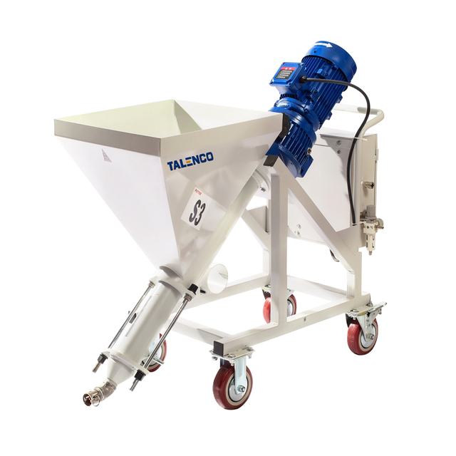 High Output Mortar Pump S3 Wall Mortar Plaster Spray Machine S3 Electric Fireproofing Spraying Machine