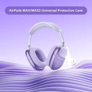 Étui de protection haute transparence pour Apple pour <span class=keywords><strong>AirPods</strong></span> Max 2/Max oreillettes sur l'oreille accessoires pour casque - Product Image 3