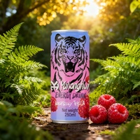 Boisson Énergisante Instantanée Sans Sucre ni Calories, 250ml, Canette Tendance, au Ginseng et Taurine Naturelle, Sans Perte de Poids, Sans Sensation de coup de pouce, Appétissante