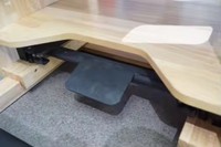 Baril d'escalade Pilates MJD M301A en chêne de qualité supérieure, appareil d'entraînement Pilates en bois de qualité commerciale pour studio, salle de sport à domicile et centre de fitness