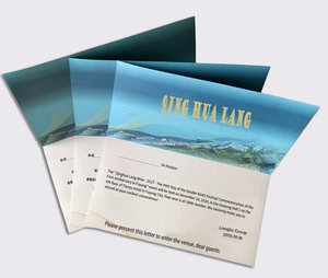 Cartes de <span class=keywords><strong>remerciement</strong></span> personnalisées de luxe en carton avec impression dorée pour logo de petite entreprise - Product Image 4