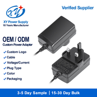 Adaptateur secteur mural prise UK 12V 3A 36W UKCA CE SELV pour l'Irlande, Singapour, la Malaisie, les Émirats arabes unis, OEM