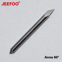 Jeepoo-cuchilla de corte de vinilo, hoja de corte de vinilo, 30/45/60 grados, ANNA