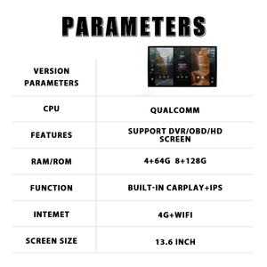 Autoradio Android 12 de 13,6 pouces pour Land Rover Sport L494 2013-2017, écran tactile incurvé, navigation GPS, lecteur multimédia stéréo - Product Image 6