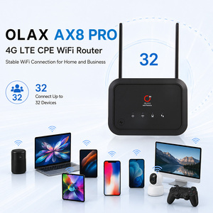 For AX8 Pro CPE Unlocked 4G LTE WiFi Cat6 <b>Router</b> with Firewall 300Mbps Home Use Outdoor & Indoor Pocket WiFi - Product Image 4