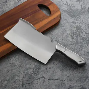 Maravilloso cuchillo de cocina de acero inoxidable de gran oferta, cuchillos especiales para cortar Chef, cortador de carne afilado ultrarrápido