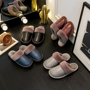 Chaussons en PVC tendance 2025, chaussons pour femmes, chaussons en coton, chaussons d'hiver pour hommes, chaussons plateforme de haute qualité - Product Image 2