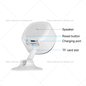 Vstarcam Mini Wifi CCTV kamera jaringan 3MP, kamera jaringan dua arah untuk penggunaan di rumah 720P, kartu memori penglihatan malam - Product Image 4