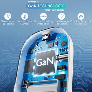 <span class=keywords><strong>Cargador</strong></span> Superrápido Dual Tipo-C Gan PD3.0 para Teléfono Móvil y Otros Dispositivos - Product Image 5