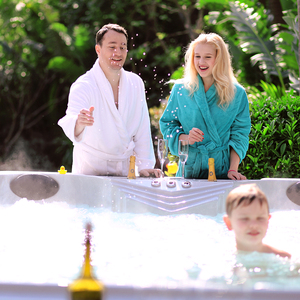 Vasca Idromassaggio da Esterno, Spa di Lusso, Piscina Spa per 8, 9, 10 Persone - Product Image 3