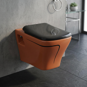 Inodoro de cerámica moderno de una pieza con acabado mate, funcionamiento automático, WC de lujo para baño. - Product Image 2
