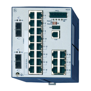Conmutadores Ethernet industriales gestionados Hirschmann, RS20/30/40, modelo RS20/ - Product Image 1
