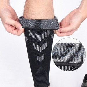 Manica a compressione per polpaccio, parastinchi a <span class=keywords><strong>maglia</strong></span> per la corsa di palloni da calcio e altri sport - Product Image 4