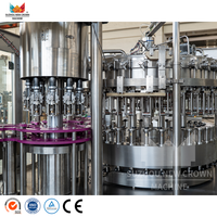Usine complète 3000BPH 5000BPH 12000BPH PET boissons gazeuses en bouteille eau pétillante machine d'emballage prix de vente