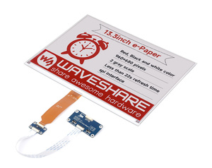 Waveshare Pantalla de Tinta Electrónica de 13.3 Pulgadas HAT B -SKU-27236, Pantalla de Tinta Electrónica de 13.3 Pulgadas (B), Pantalla E-Ink, 960x680 Píxeles, <span class=keywords><strong>Re</strong></span> - Product Image 2