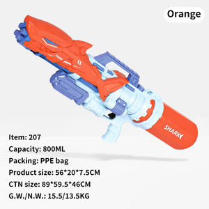 Pistola de Agua de Juguete de Plástico, Pistola de Agua de Alta Presión, Pistola de Agua de Largo Alcance, Juguete Infantil, Pistolas de Agua de Tiburón - Product Image 2