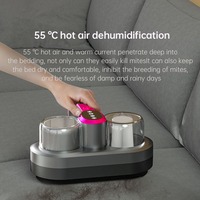 Ménage 8000Pa sans fil contrôleur de poussière Portable nettoyant lit acariens aspirateur Anti-poussière aspiration acariens avec lumière UV