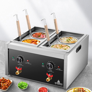Restoran için 2/makarna pişirici sepet 4/6 ile elektrikli ticari erişte ocağı - Product Image 1