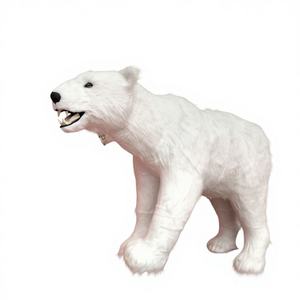 Gecai - Modelo de Robot de Oso Polar Animatrónico de Resina de Tamaño Real con Sonido Realista para Uso en Casa de Juegos - Product Image 1