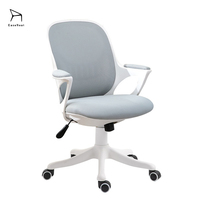 Chaises de bureau exécutif Design moderne ergonomique maille pivotante confortable support de tâche tissu réglable pour salle de réunion