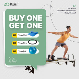 Equipo de Pilates Raetin de Venta Directa, Máquina de Pilates, Equipo de Reformer, Set de Pilates para Estudio en Casa - Product Image 3
