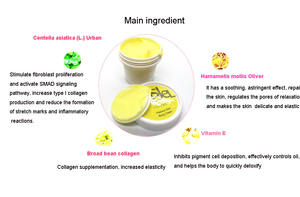 Herbe naturelle poudre organique jaune-clair enlever les vergetures crème de traitement pour la <span class=keywords><strong>grossesse</strong></span> - Product Image 6