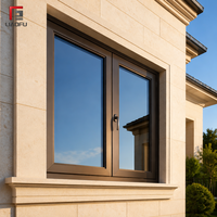Ventanas Corredizas de Aluminio con Paneles Fijos y Gran Vista de Vidrio para Sala de Estar, Balcón o Casa Moderna