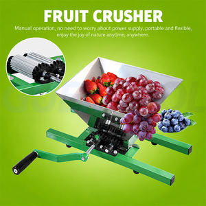 Divers Fruits et Légumes Durs Maison Pomme Vin Raisin Berry Pelures Manuel Non Plug Grande Capacité Broyeur En Acier Inoxydable - Product Image 6