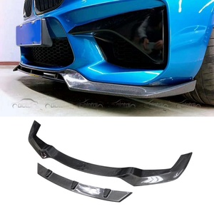 Auto Body Kits Carbon Sword V Style Bumper Front Lip Chin Spoiler Winglet <b>Splitter</b> for BMW F87 M2C 2016+ - Product Image 2