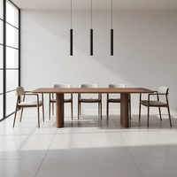 Ensemble table et chaises de salle à manger portables de luxe moderne de style nordique, plateau en marbre, pieds en bois, 6 à 10 places, mobilier pour entrée, hôtel, école