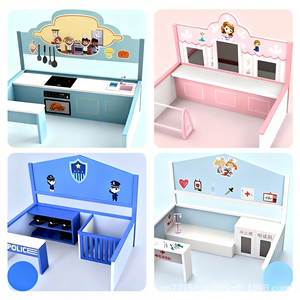 Restaurant parent-enfant, jeu de rôle, château espiègle, installations de divertissement, expérience de carrière pour enfants, cuisine simulée - Product Image 4