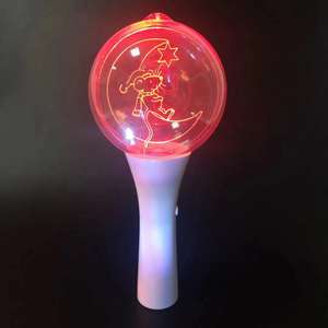 عصا إضاءة بلاستيكية مستديرة على شكل كرة مضيئة ليد عصا للتخرج عيد الشكر لعيد الحب لليابان و كوريا - Product Image 1