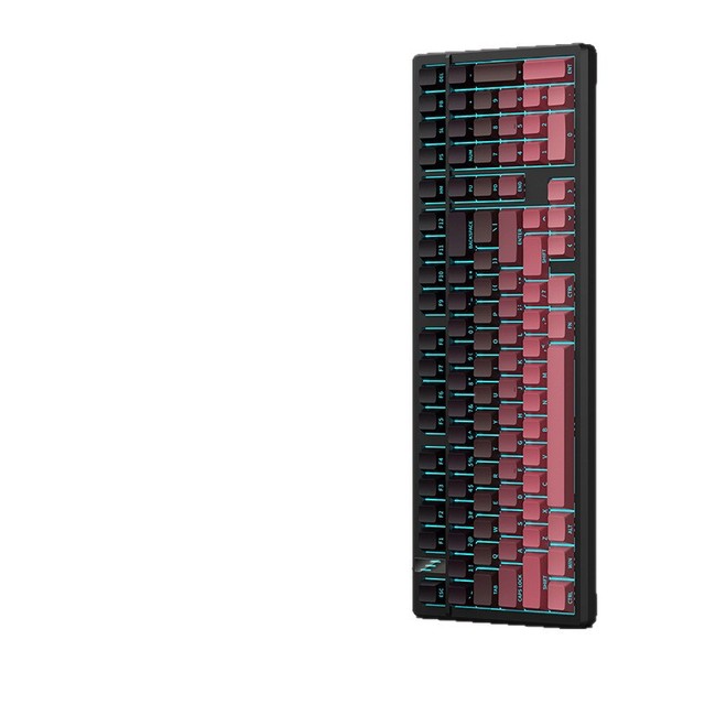 K98 Pro USB Mechanical RGB Universal Cherry-Pink Blue-Switch ABS Tri-Mode Waterproof Gaming Keyboard