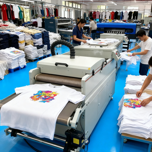 Large Format DTF Inkjet Printer Epson I3200 Print Head CMYK+W Pigment Ink Roll-to-Roll Automatic <strong>T</strong>-<strong>Shirt</strong> Printing Machine CE 1 - Product Image 2