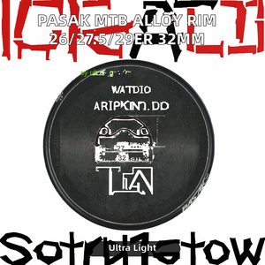 Jantes de vélo de montagne en alliage d'aluminium avec frein à disque, 26/27,5/29 pouces, 32 mm de large, légères, <span class=keywords><strong>DP27</strong></span> - Product Image 3