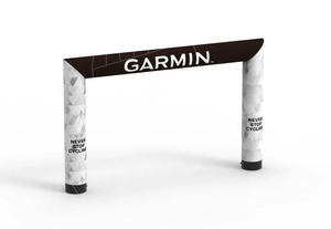 Running Fun impresión <span class=keywords><strong>completa</strong></span> Arco al aire libre Entrada inflable Arco Inicio Acabado Arco para eventos - Product Image 3