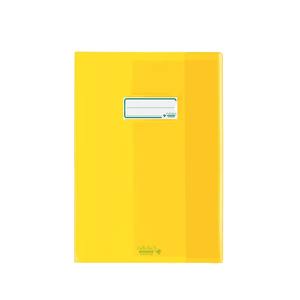 COLIBRI - COLIBRI - CUBIERTA TRANSPARENTE SUAVE MAXI A4 AMARILLA - Product Image 1