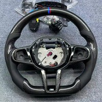Volant sport en cuir pour BMW F10 F11 F15 F16 F20 F30 F31 F32 F36 F01 F02 E70 E71 E84 E87 E90 M3 M5