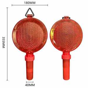 Cầm tay mận Blossom an toàn cảnh báo ánh sáng giao thông xây dựng roadblock nhấp nháy ánh sáng chỉ số Cone cho an toàn đường bộ - Product Image 1