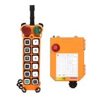 F24-8D Telecrane 433mhz 8 boutons grue radio sans fil pour télécommande industrielle