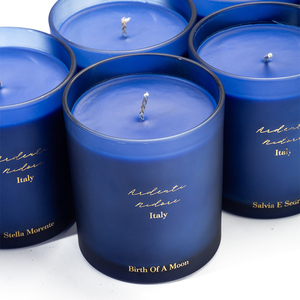 Velas Aromáticas Naturales Orgánicas de Lujo Personalizadas AIKUN, Regalos de Boda Sin Humo para Invitados, Velas Perfumadas en Frascos de Vidrio Blanco y Negro con Cera de Soja - Product Image 4