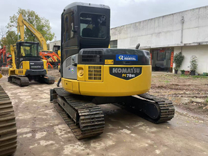 Mini-excavatrice Komatsu Pc78 de haute qualité, 7,8 tonnes, d'occasion, excavatrice sur chenilles Pc78 en bon état, Komatsu Pc78us - Product Image 3